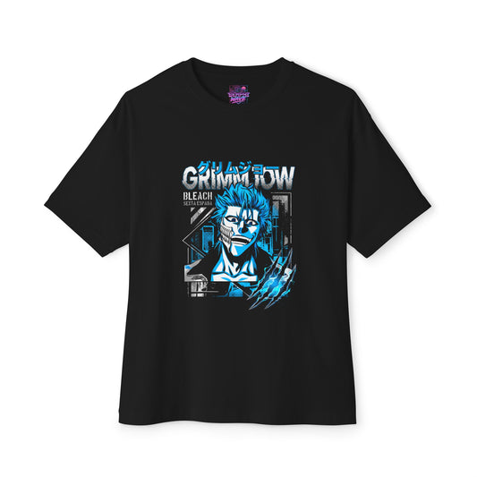 Grimmjow Jaegerjaquez Bleach Urban Streetwear Vaporwave Japanese Text Premium Oversized Unisex T-Shirt