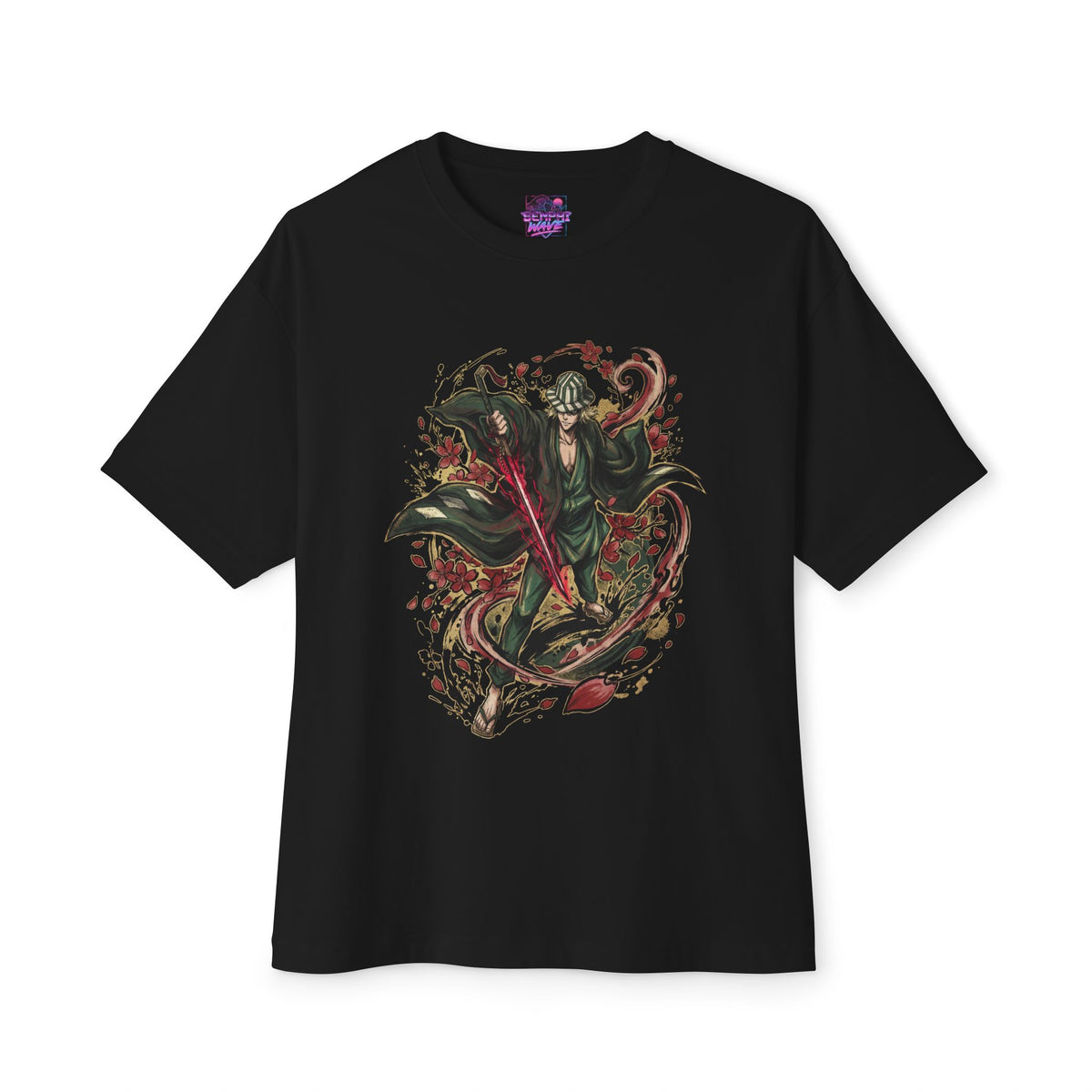 Retsu Unohana Bleach 4th Division Captain Fan Art Premium Oversized Unisex T-Shirt
