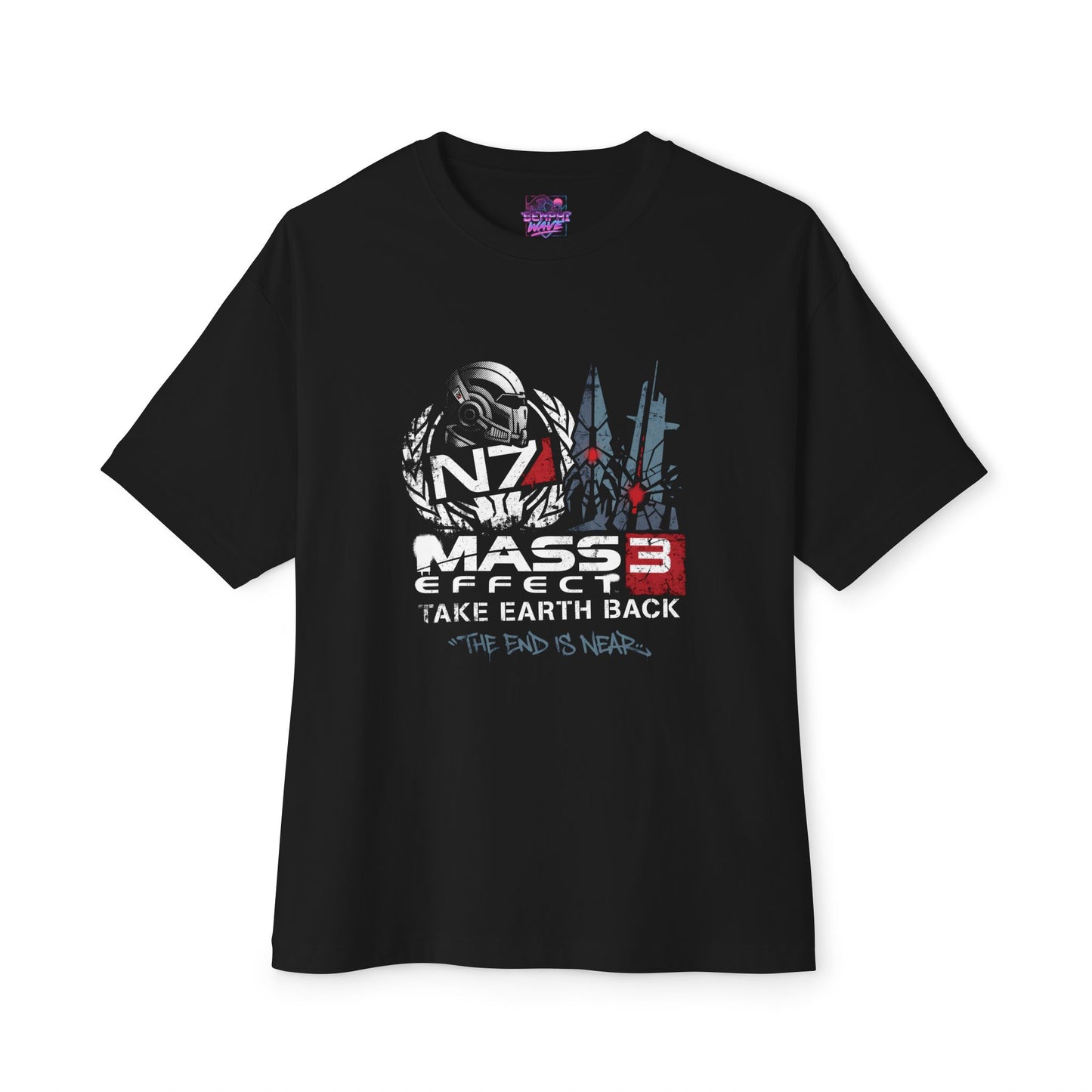 Mass Effect Normandy Crew Family Bond Premium Oversized Unisex T-Shirt