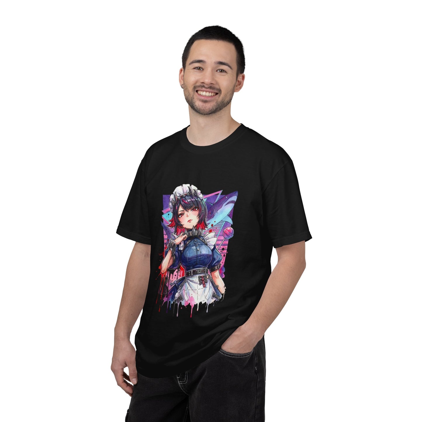Zenless Zone Zero Ellen Joe S-Rank Ice Attack Maid Design Premium T-Shirt