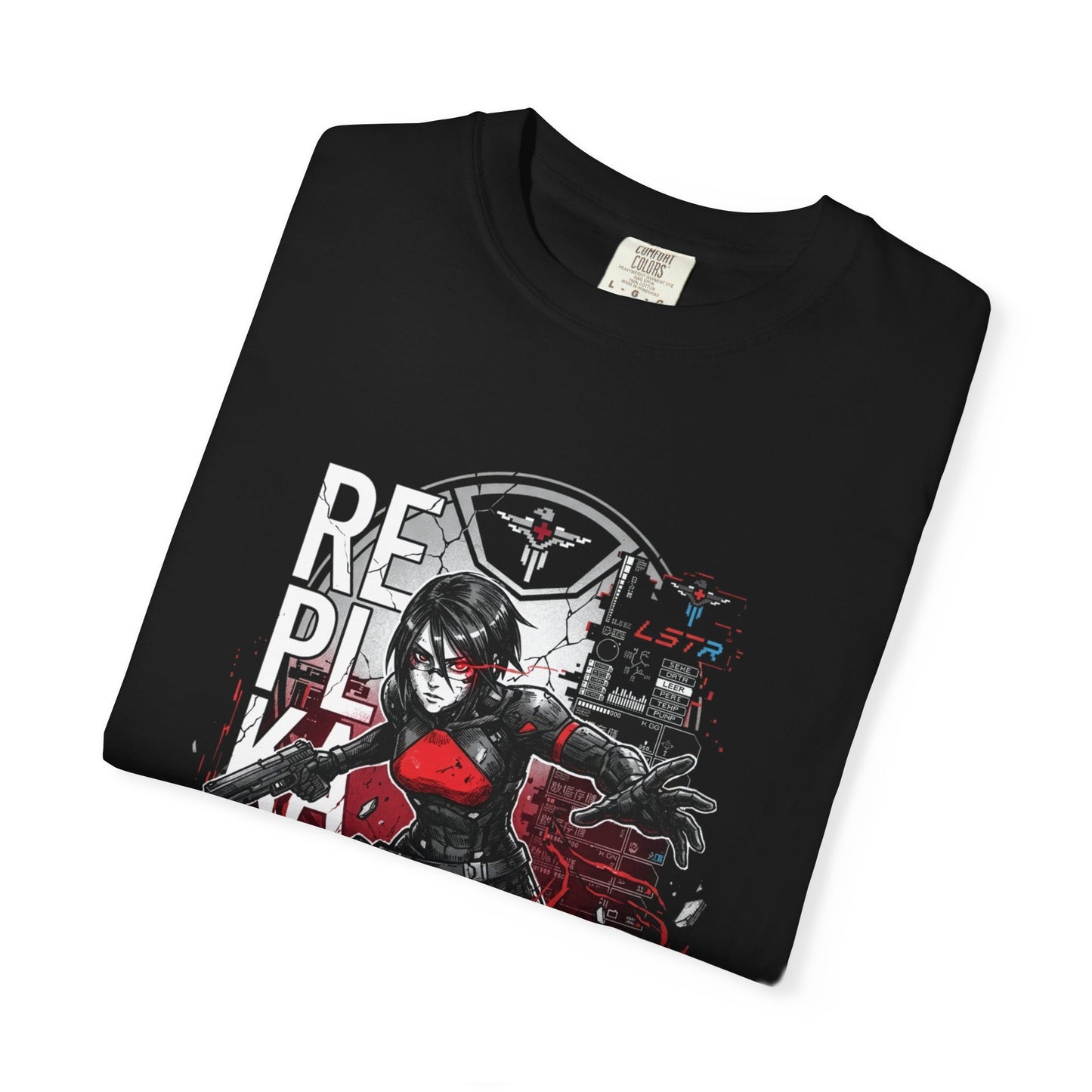 Signalis Elster Black Red Eyes Retro Survival Horror Icon Premium T-Shirt