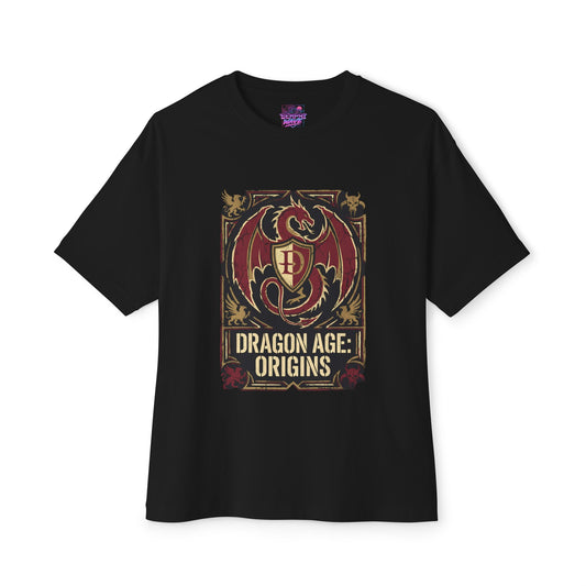 Dragon Age Origins: Darkspawn Blight & Archdemon Horror Premium Oversized Unisex T-Shirt