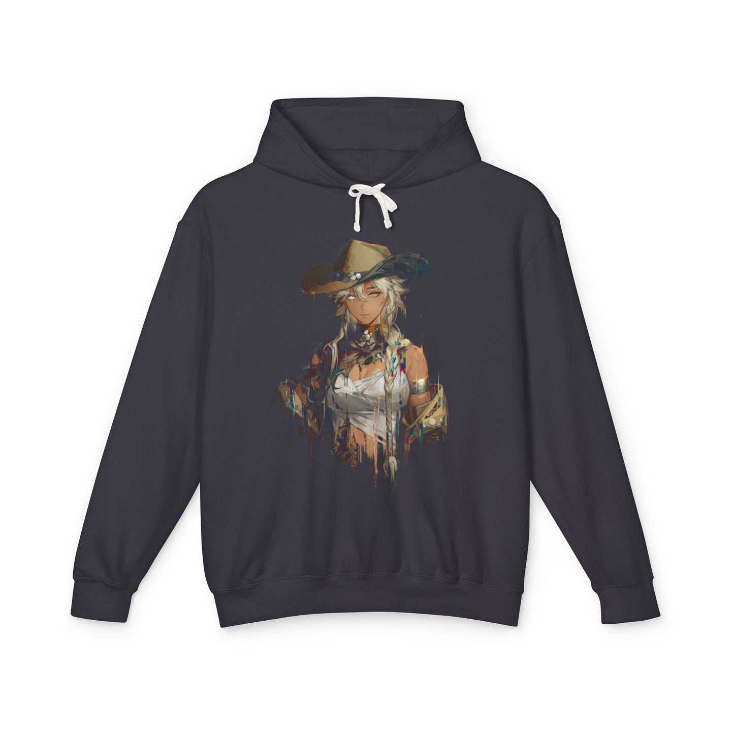 Reverse 1999 Argus Velvet Midriff Cloth Damaged Skin Design Unisex Premium Hoodie