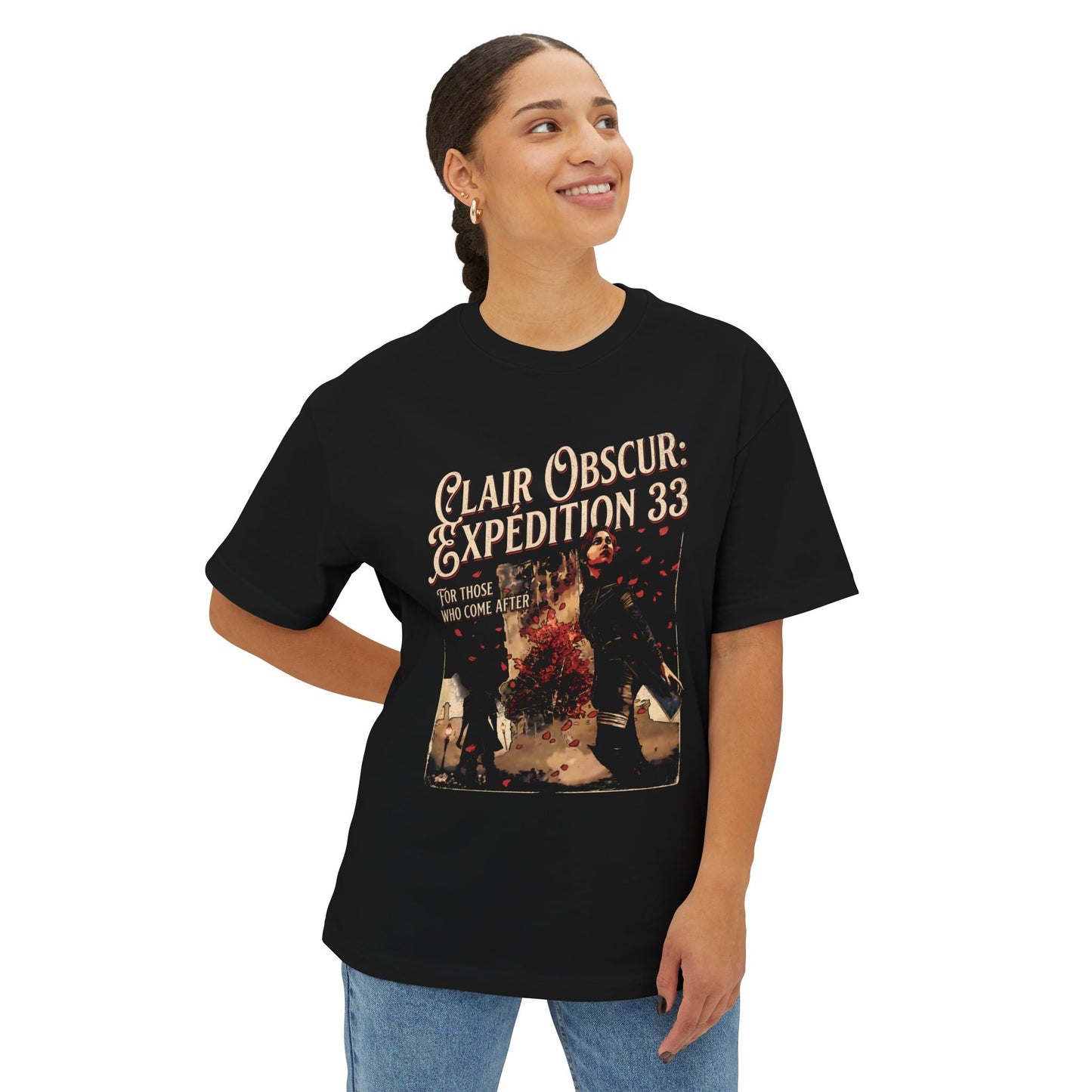 Expedition 33: Red Gommage Street Fashion Legend Premium Oversized Unisex T-Shirt