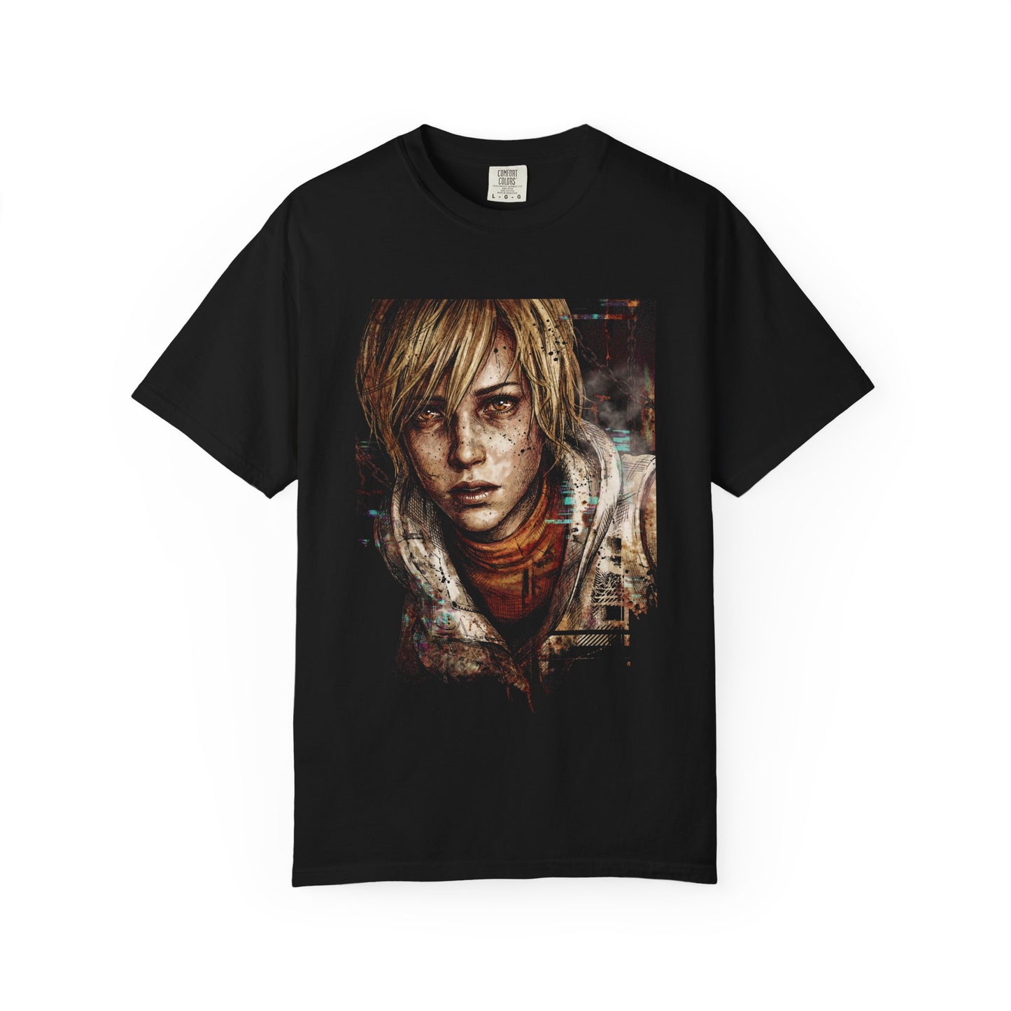 Heather Mason SH3 Cheryl Reincarnation Butterfly Knife Portrait Premium T-Shirt