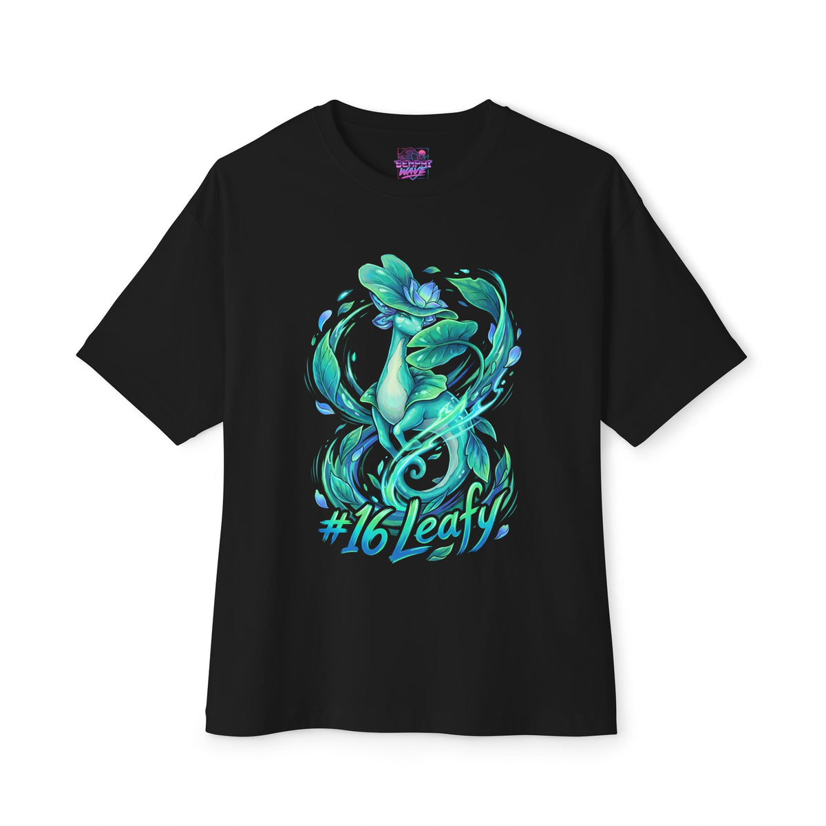 Leafy Aniimo Elemental Burst Creature Art - Oversized Premium Tee