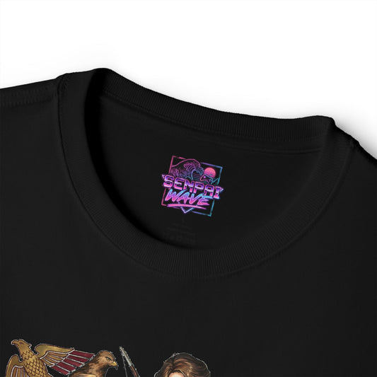 Reverse 1999 Kassandra Spartan Rune Frame Fan Art Oversized T-Shirt