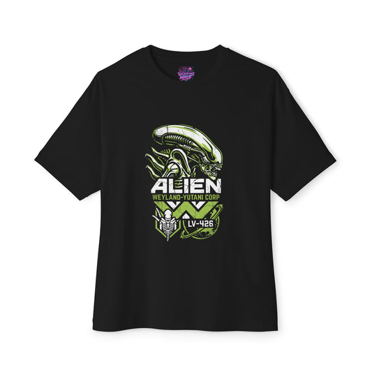 Xenomorph Alien Movie: Tail Stinger Deadly Predator Premium Oversized Unisex T-Shirt