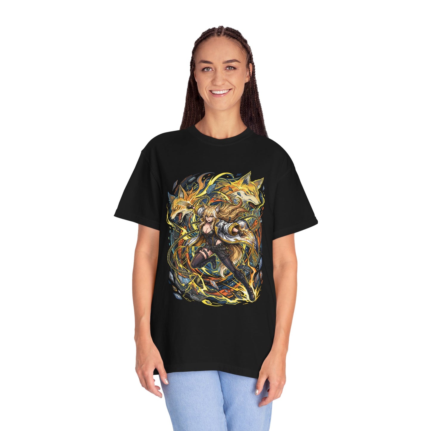 Frost Shield & Glacial Iron Fist Magna Epic Art Premium T-Shirt