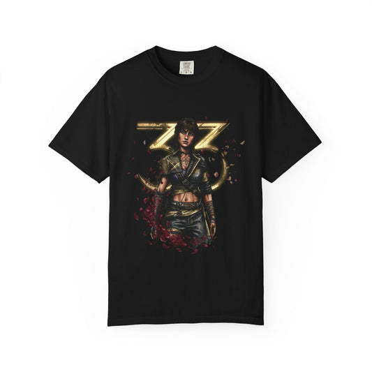Clair Obscur Sciel Support Queen – Twilight Dance Sealed Fate Pose Premium T-Shirt