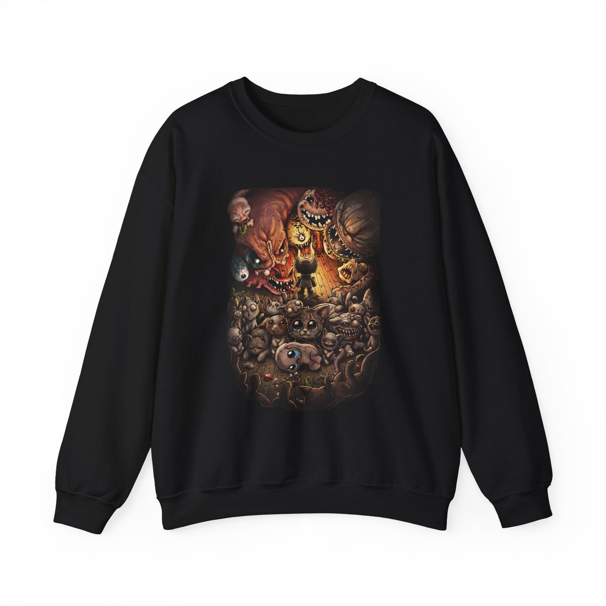 Mewgenics Isaac Easter Egg Catapocalypse Crewneck Sweatshirt