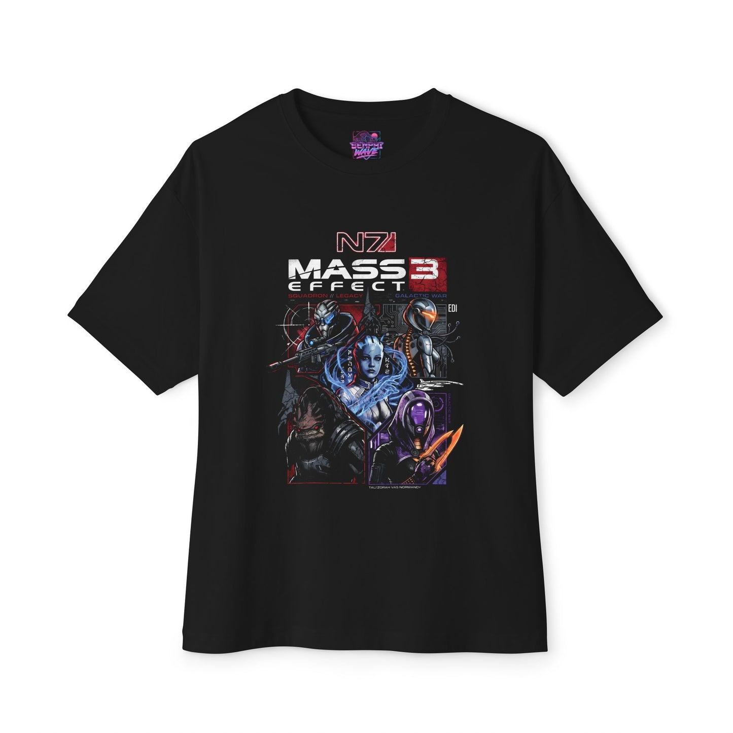 Mass Effect Legendary Edition: Sci-Fi RPG Masterpiece Premium Oversized Unisex T-Shirt