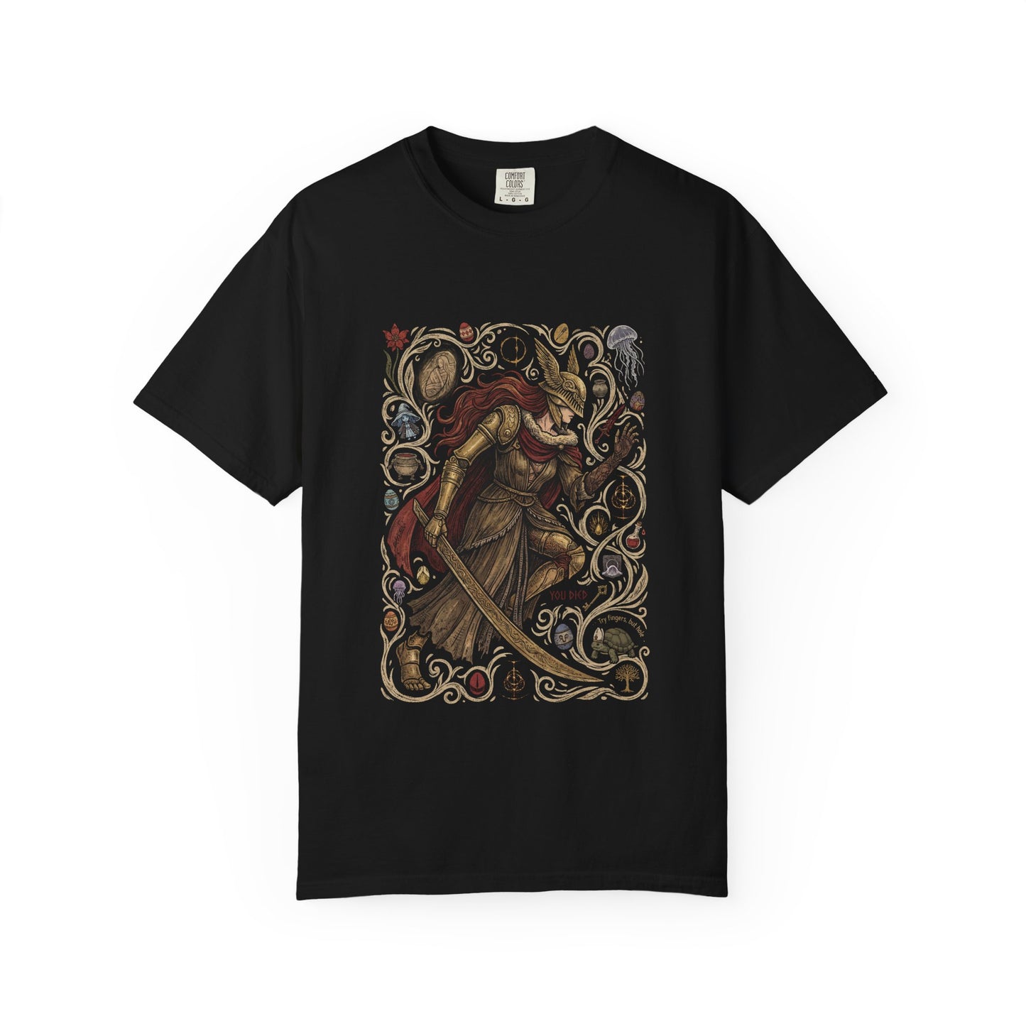 Malenia Blade of Miquella Elden Ring Twin Empyrean Icon Premium T-Shirt