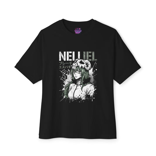 Nelliel Bleach: Broken Mask Horned Arrancar Queen Premium Oversized Unisex T-Shirt