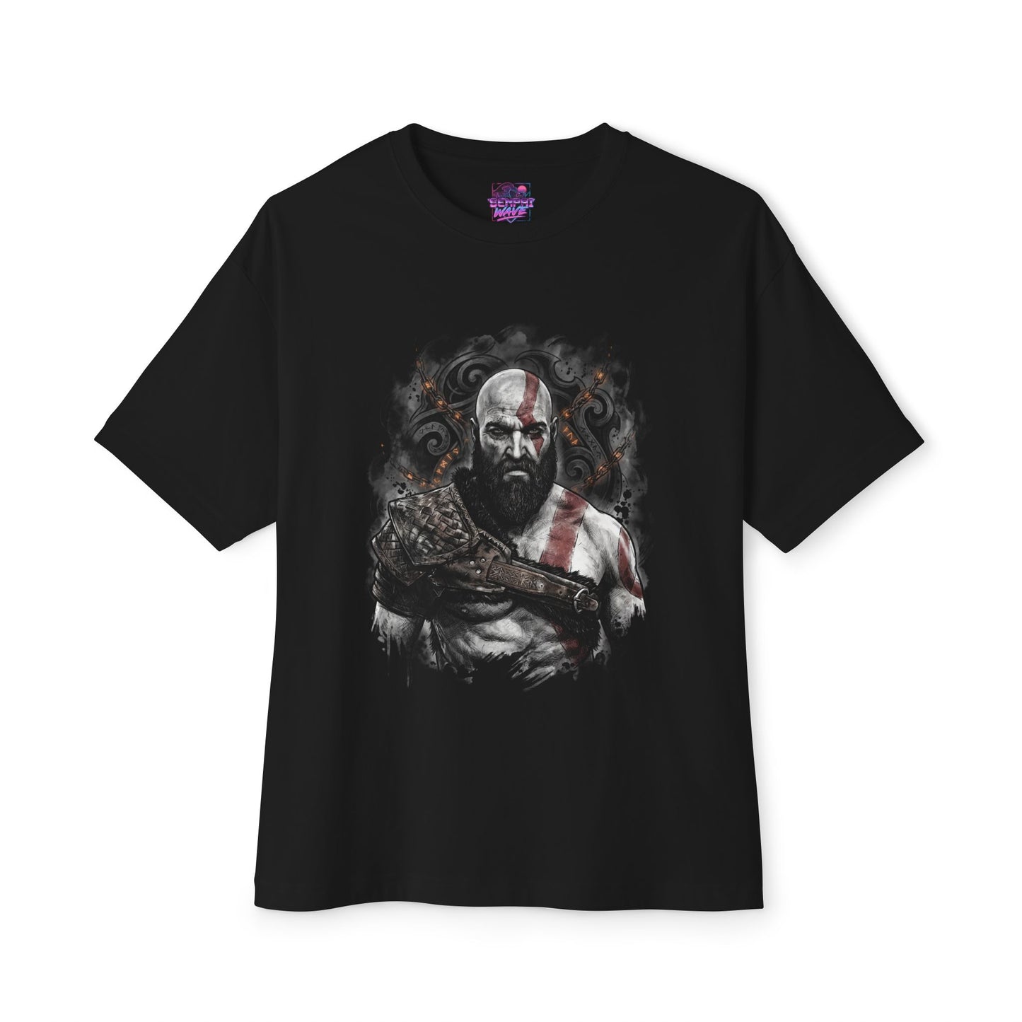 Kratos God of War Father of Atreus Premium Oversized Unisex T-Shirt