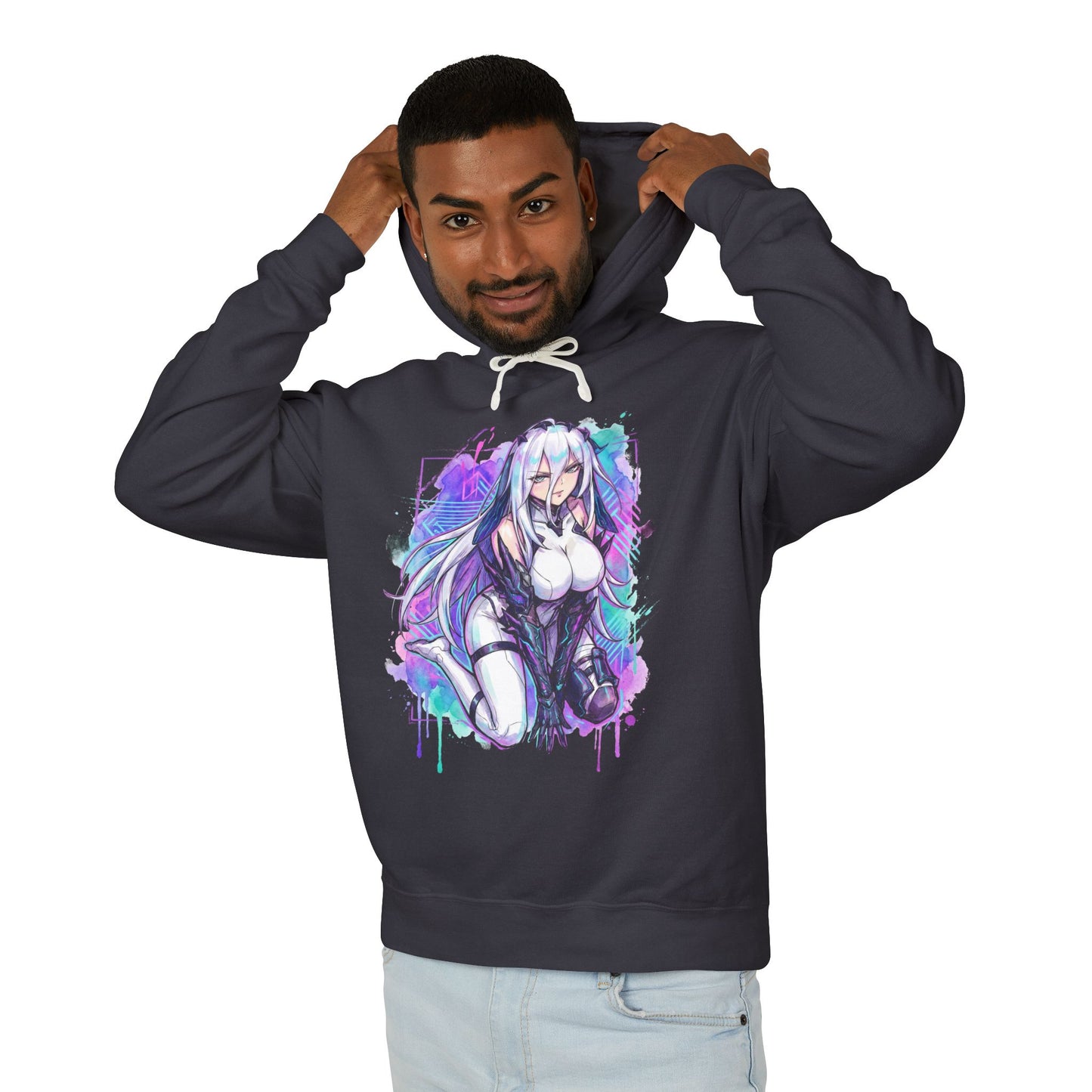 Narja Peltion Faction Jack of All Trades Combatant CZN Portrait Unisex Premium Hoodie