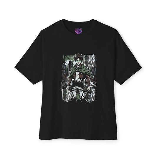 Attack on Titan Eren Yeager Anime Manga Graphic Tee Premium Oversized Unisex T-Shirt