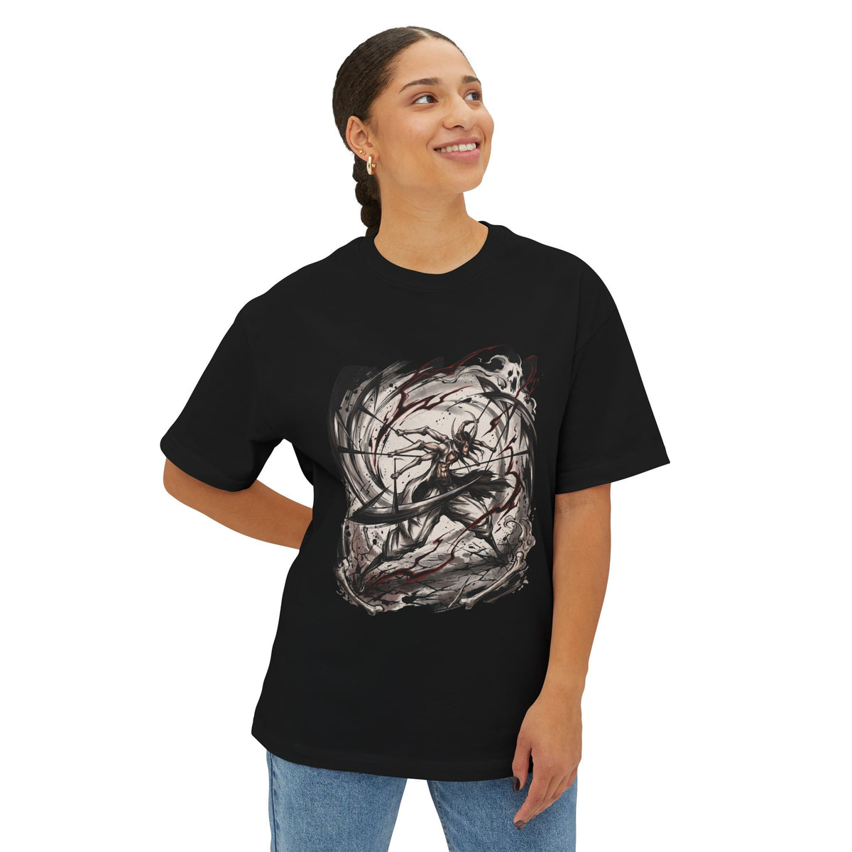 Nnoitra Gilga Bleach Despair Espada Tribute Premium Oversized Unisex T-Shirt