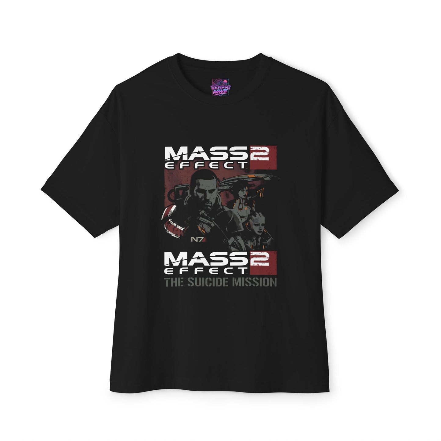 Commander Shepard Paragon Renegade Choice Legend Mass Effect Premium Oversized Unisex T-Shirt