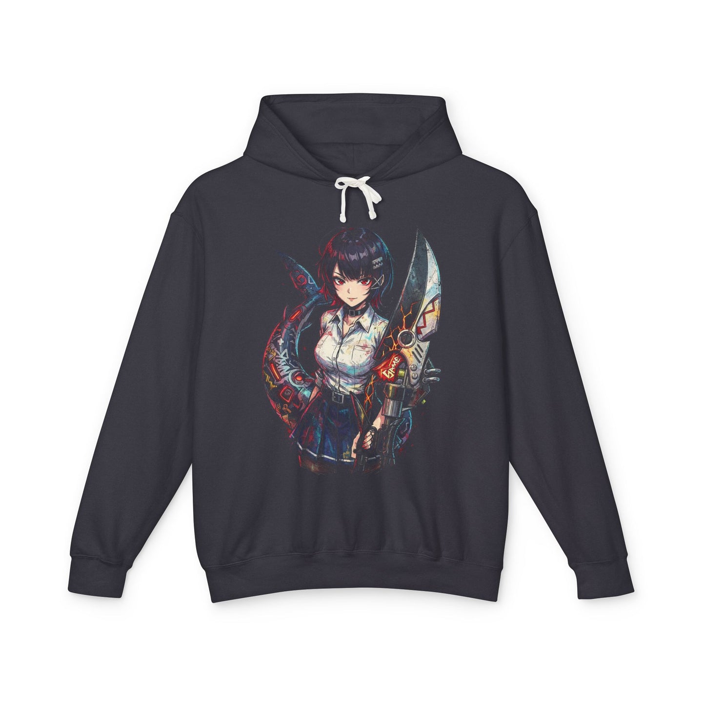Ellen Joe ZZZ Shark Tail Scissors Maid Outfit Art Unisex Premium Hoodie
