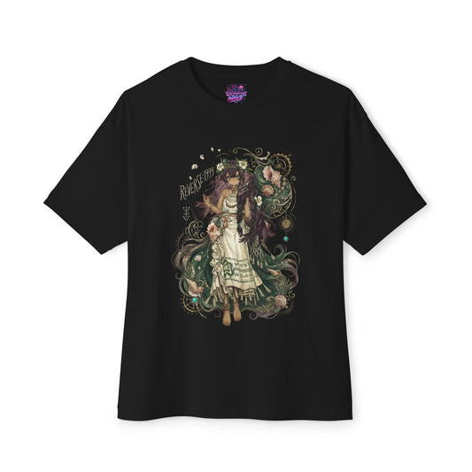 Reverse 1999 Fatutu Island Gown Seashells Fan Art Oversized T-Shirt
