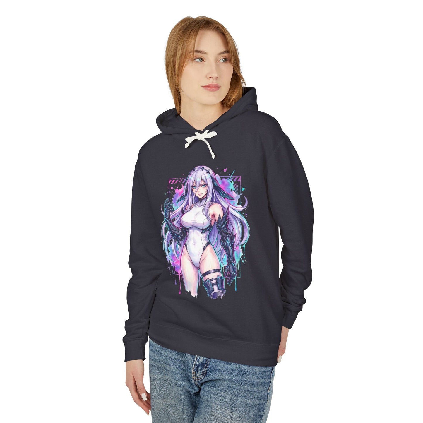 Narja Defense Up Buff and Crowd Control Specialist Chaos Zero Nightmare Design Unisex Premium Hoodie