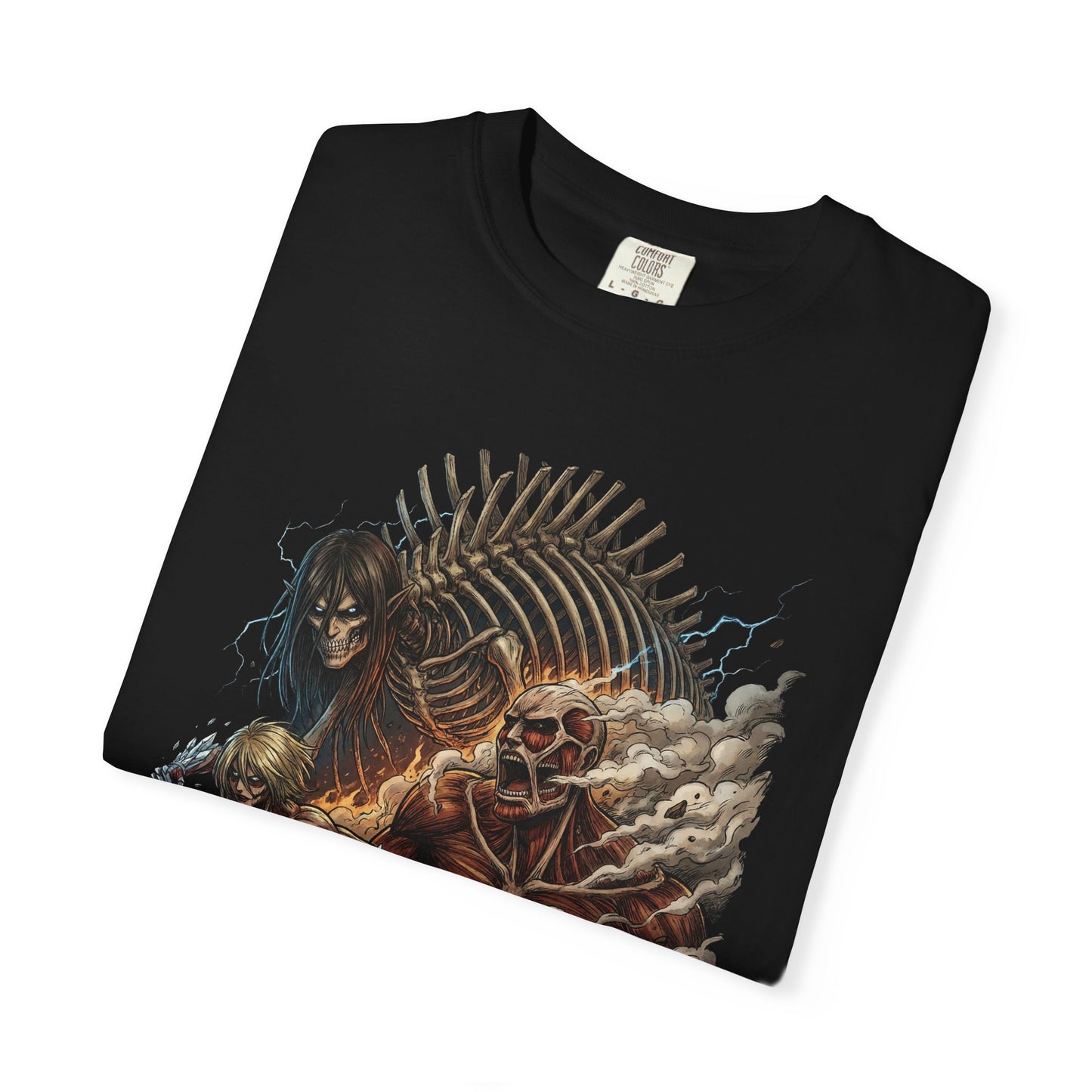 All Nine Titans Group Portrait Shingeki no Kyojin Premium T-Shirt