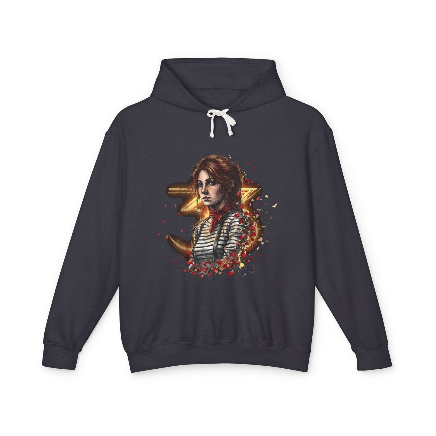 Maelle Overpowered DPS Style – Stance Switch Sword Belle Epoque Fighter Unisex Premium Hoodie