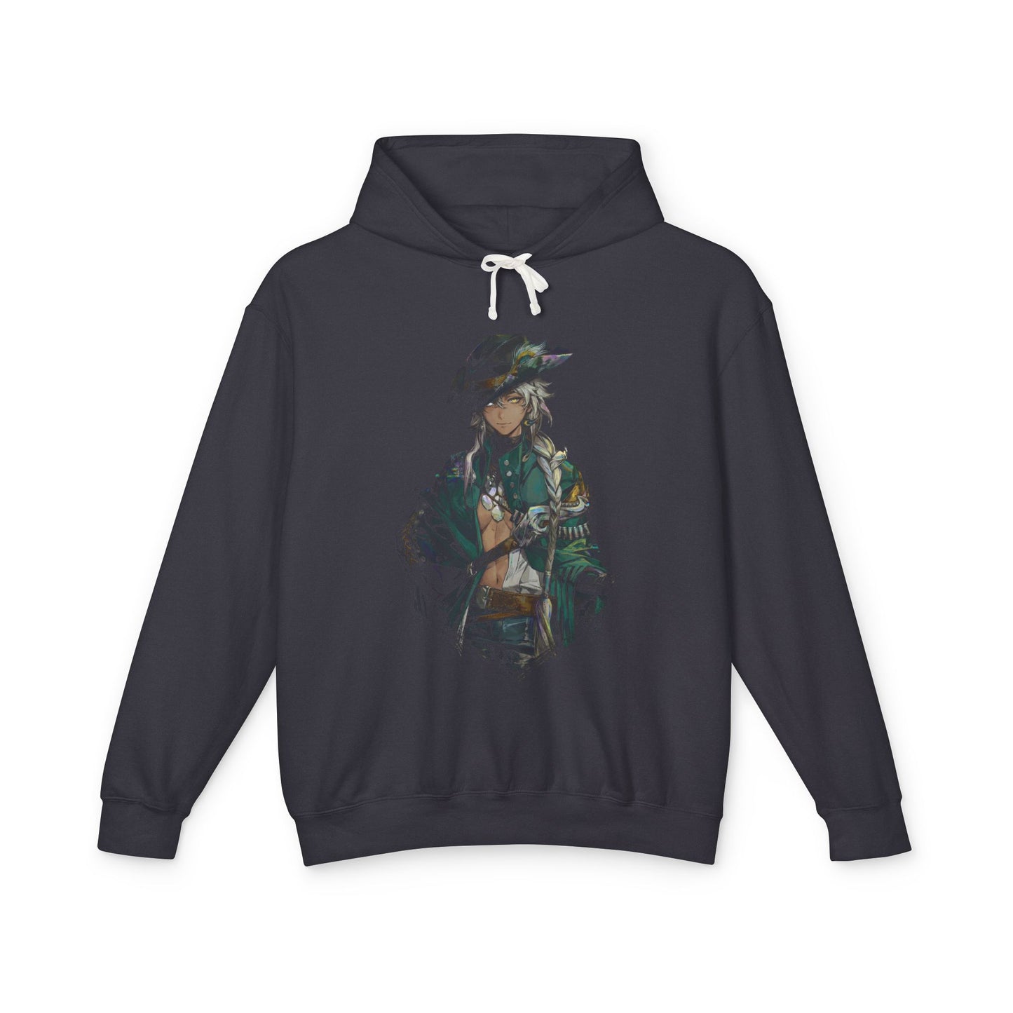 Argus Reverse 1999 Silver White Hair Scarred Eye Portrait Unisex Premium Hoodie