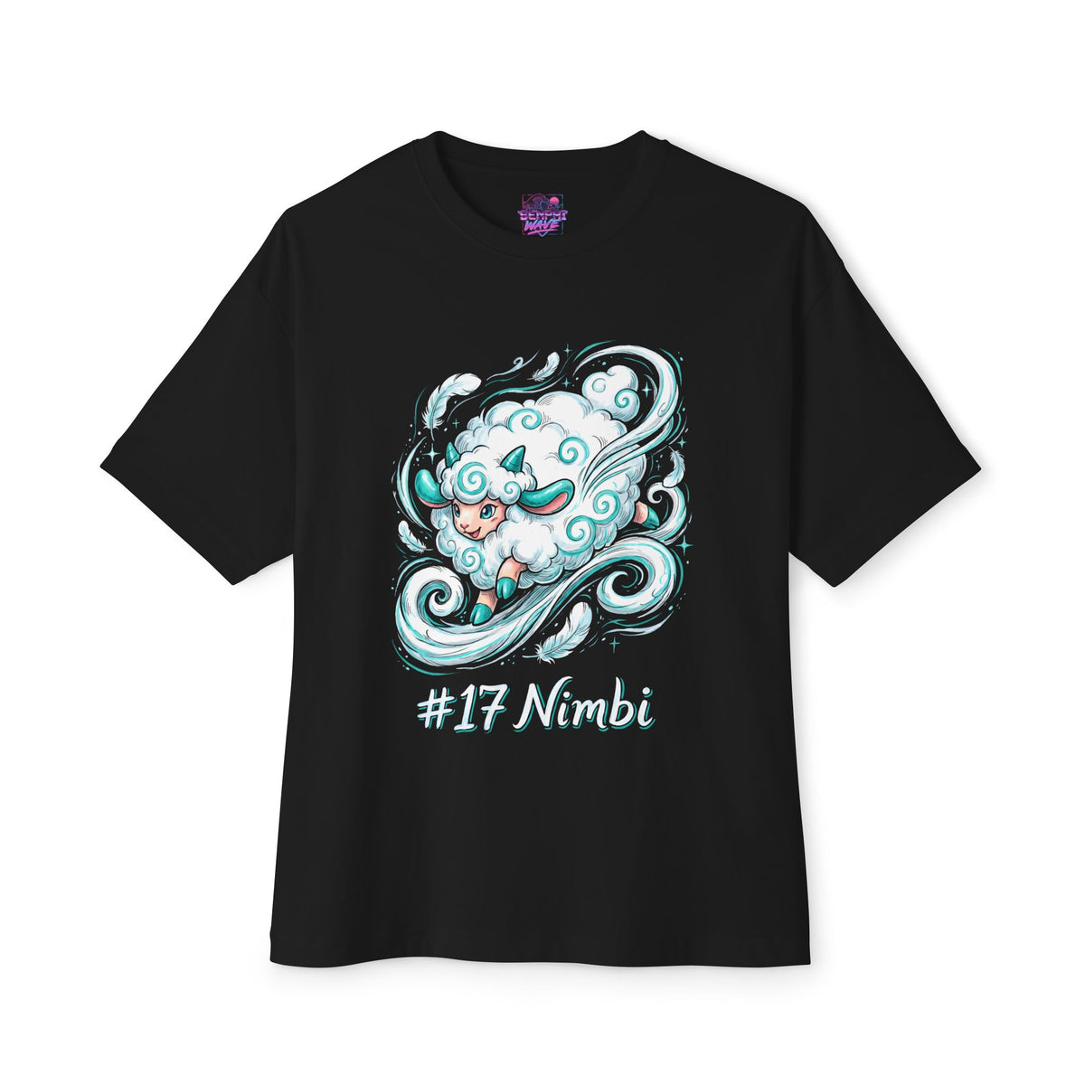 Nimbi Aniimo Elemental Burst Creature Art - Oversized Premium Tee