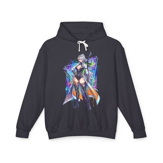Nine Wanderer Faction Big Sword Warrior CZN Epic Pose Art Unisex Premium Hoodie