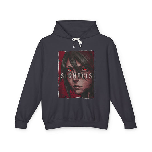 Signalis Cosmic Secret Unravel Mystery Horror Aesthetic Design Unisex Premium Hoodie