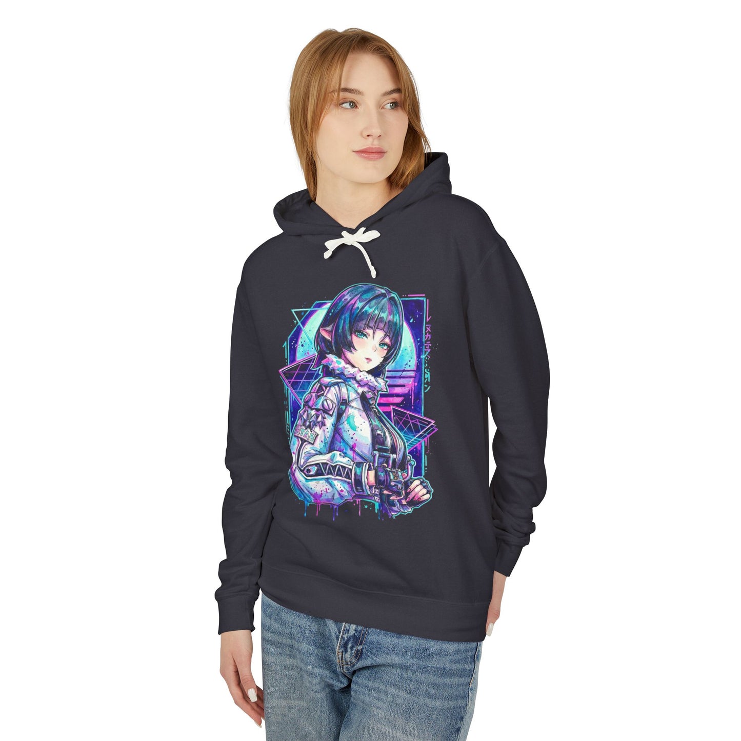 Jane Doe ZZZ Fanged Metal Build Unisex Premium Hoodie