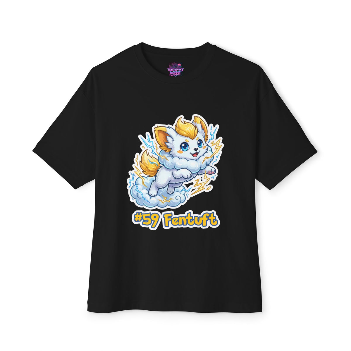 Fentuft Aniimo Sticker Art Creature Art - Oversized Premium Tee