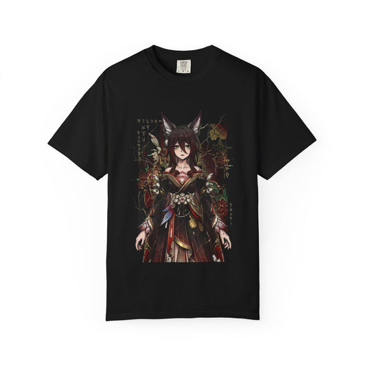 Honkai Star Rail Tingyun Foxian Merchant Lightning Harmony Design Premium T-Shirt