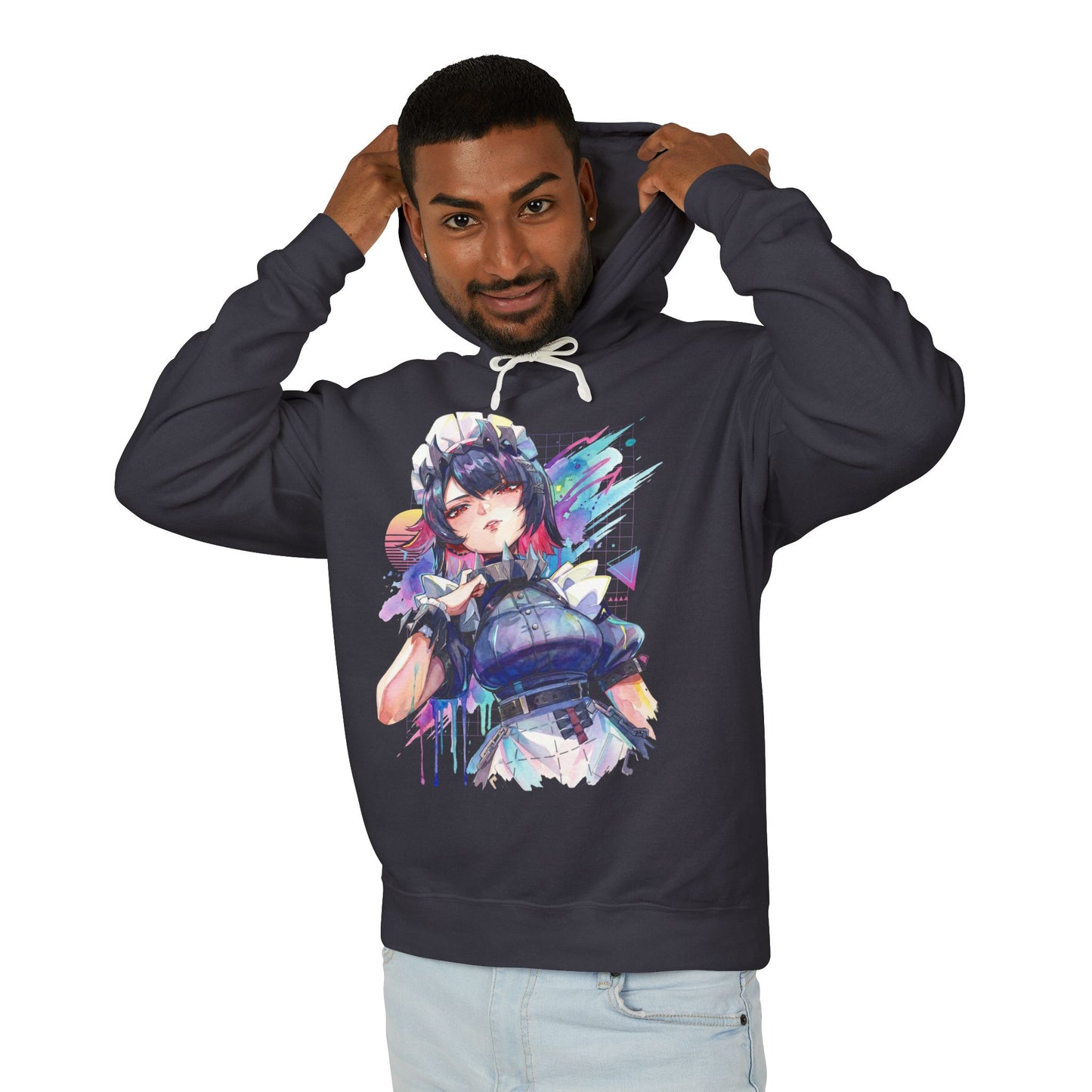 Zenless Zone Zero Ellen Joe Maid Combat Boots Design Unisex Premium Hoodie