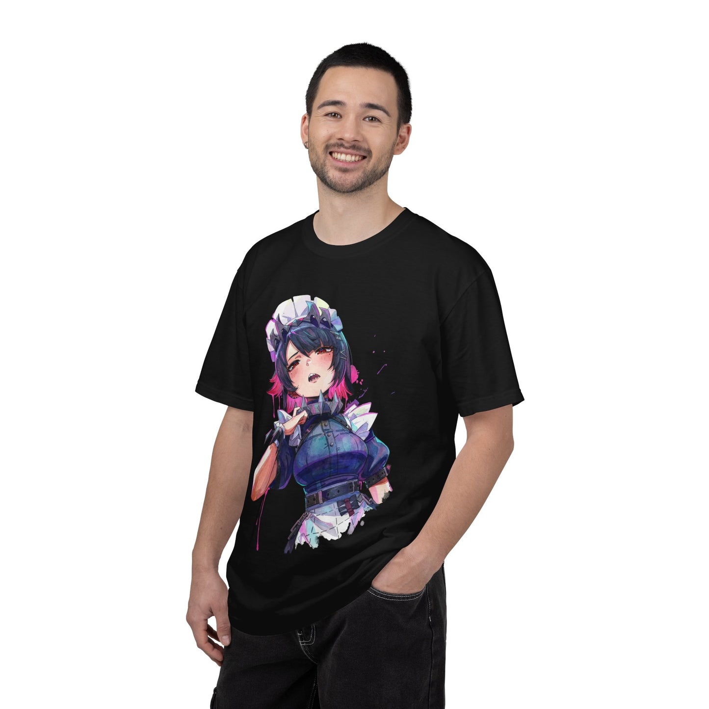 Ellen Joe ZZZ Black Red Maid Jacket Short Skirt Art Premium T-Shirt