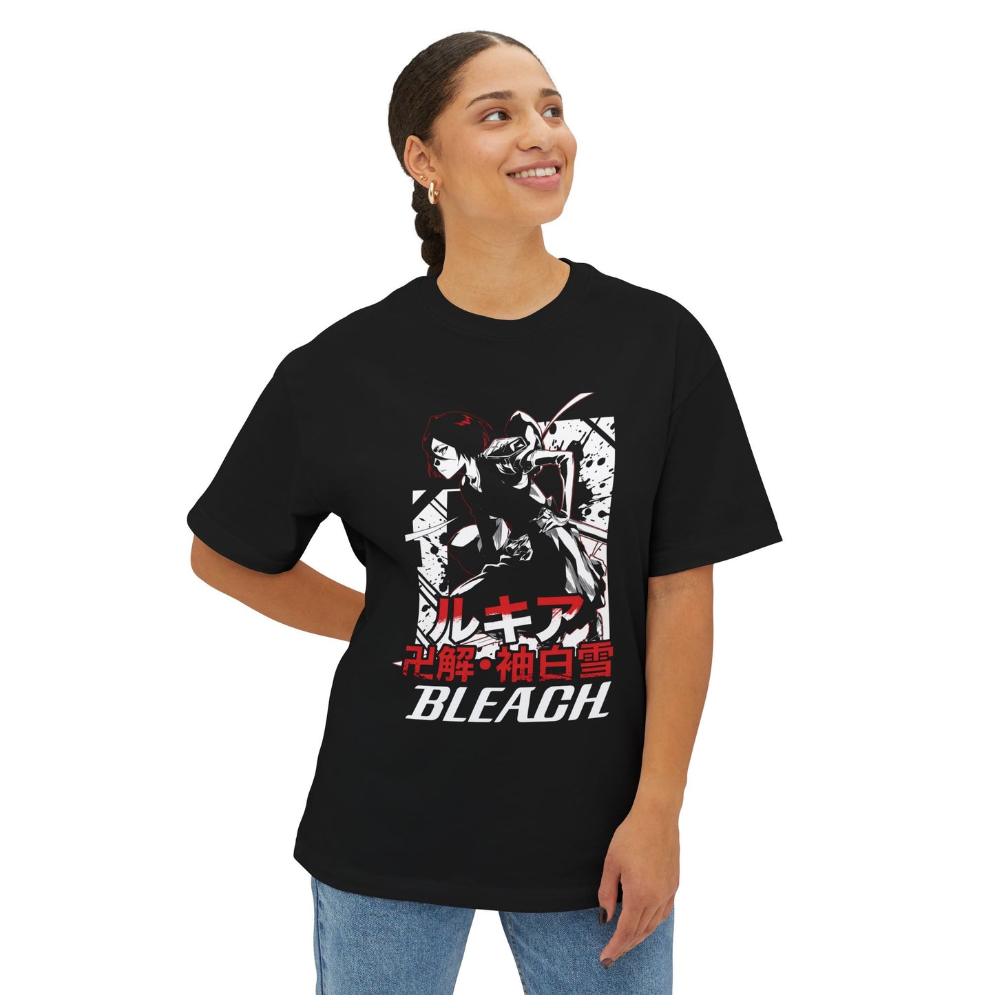 Petite Shinigami Queen Rukia Kuchiki Premium Oversized Unisex T-Shirt