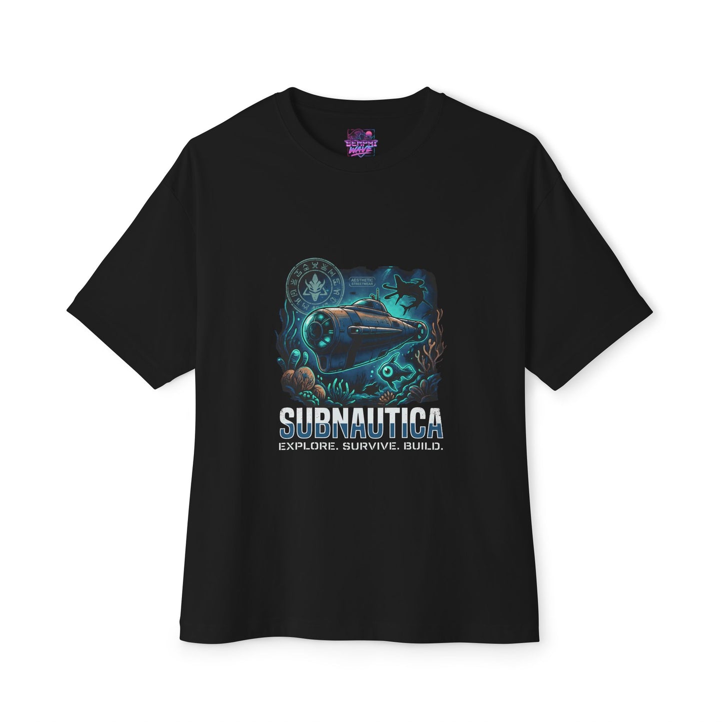 Subnautica: Planet 4546B Alien Ocean World Premium Oversized Unisex T-Shirt