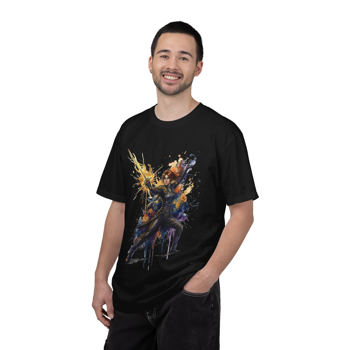 Clair Obscur Maelle Paintress Curse Painter Portrait Premium T-Shirt