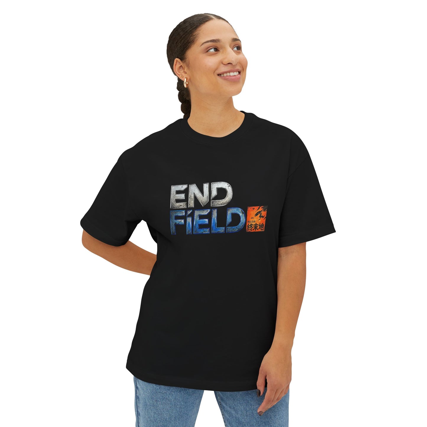 Arknights Endfield The Factory Must Grow Meme Factory Expansion Automation Endless Build Premium Oversized Unisex T-Shirt