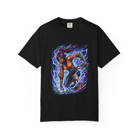 Yoruichi Shihouin Bleach Purple Hair Golden Irises Anime Classic Art Premium T-Shirt