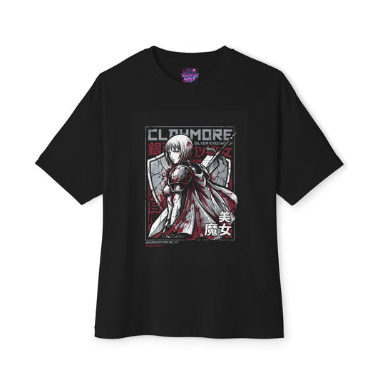Claymore Anime Dark Fantasy Classic Premium Oversized Unisex T-Shirt