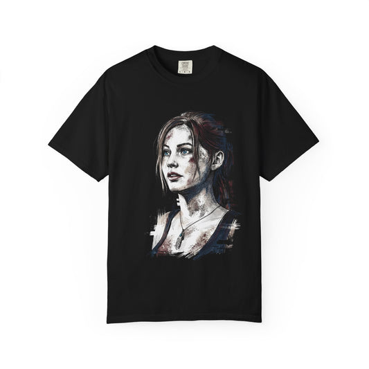 Claire Redfield Resident Evil Revelations 2 Red Jacket Icon Premium T-Shirt