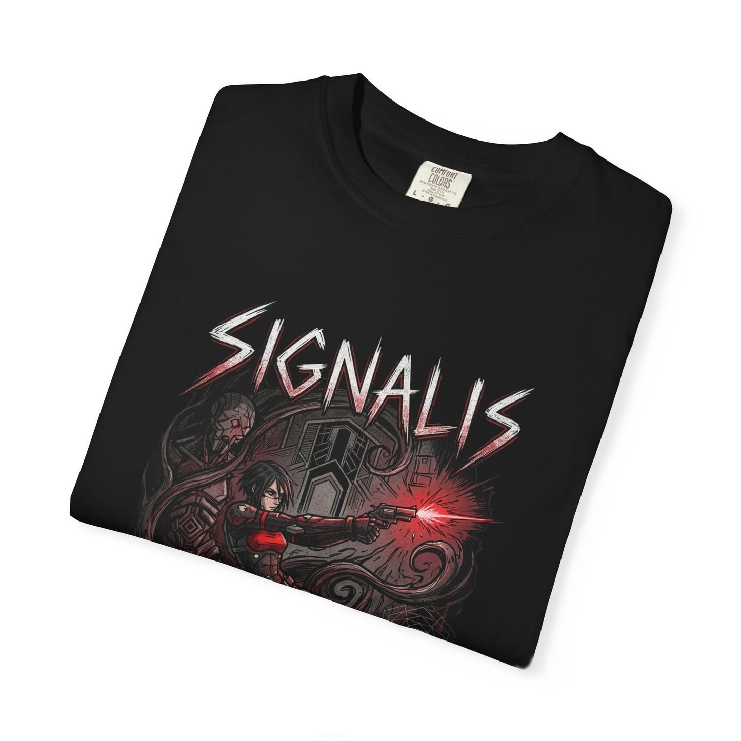 Signalis Corrupted Replikas Nightmarish Encounters Design Premium T-Shirt