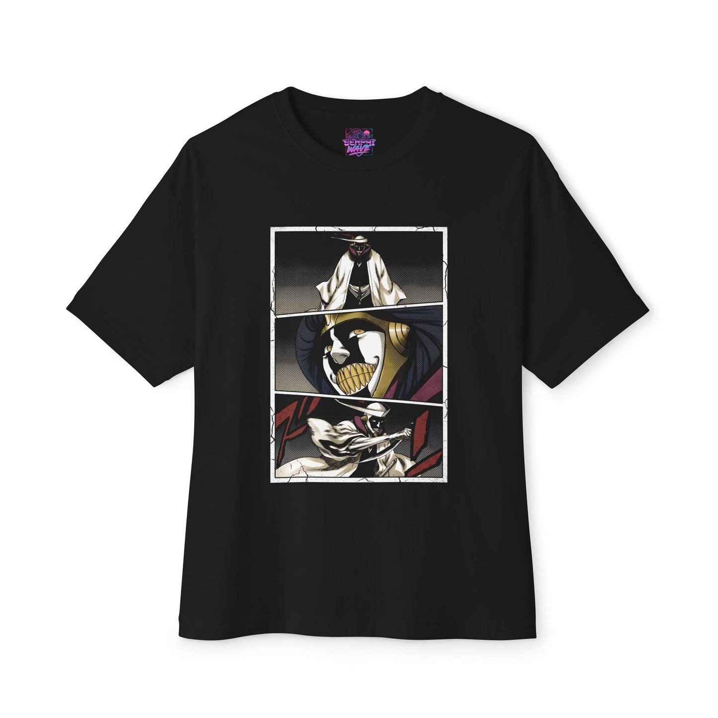 Hollow Bleach Iconic Anime Manga Panel Tee
