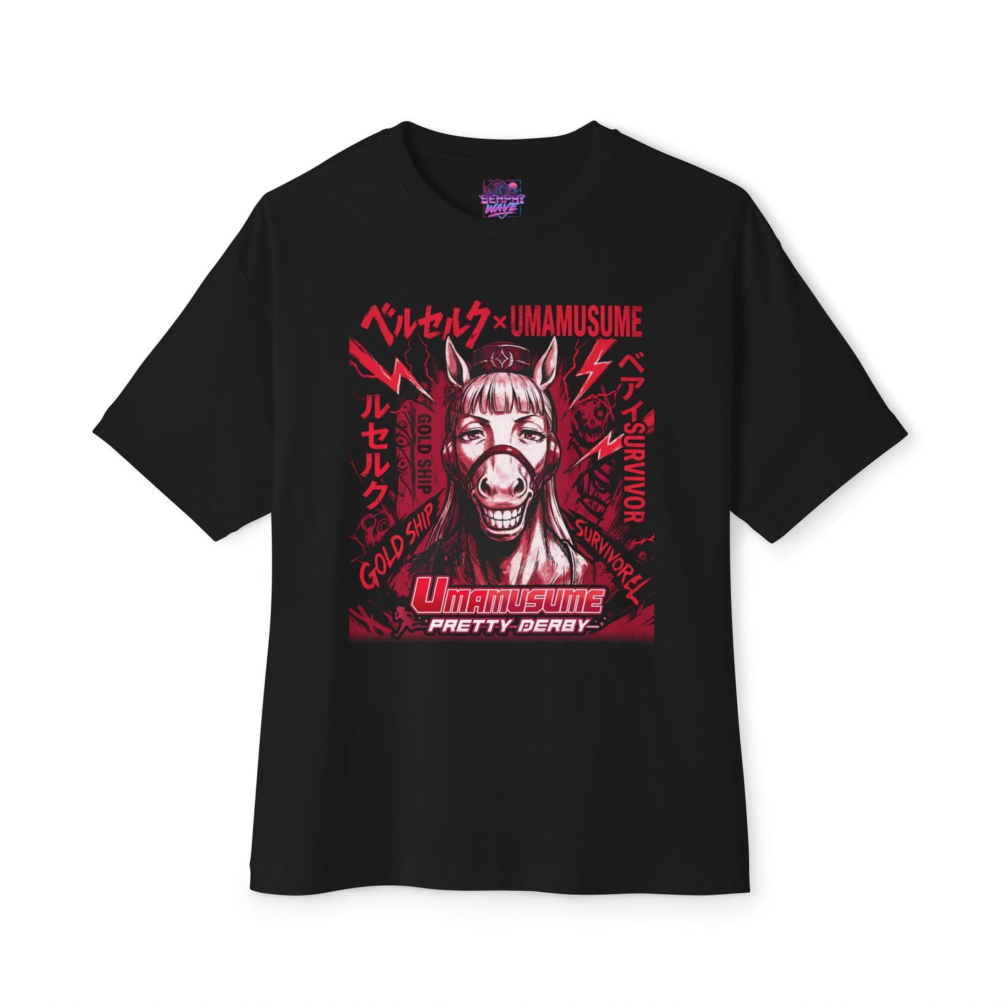 Funny Uma Musume Berserk: "Griffith Did Nothing Wrong" Horse Premium Oversized Unisex T-Shirt