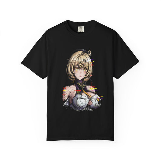 ZZZ Yidhari Ice Attribute Rupture Strike Vaporwave Palm Sunset Premium T-Shirt