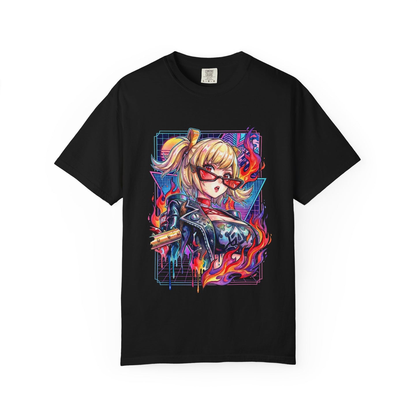 Zenless Zone Zero Burnice White Fire Anomaly Bartender Design Premium T-Shirt