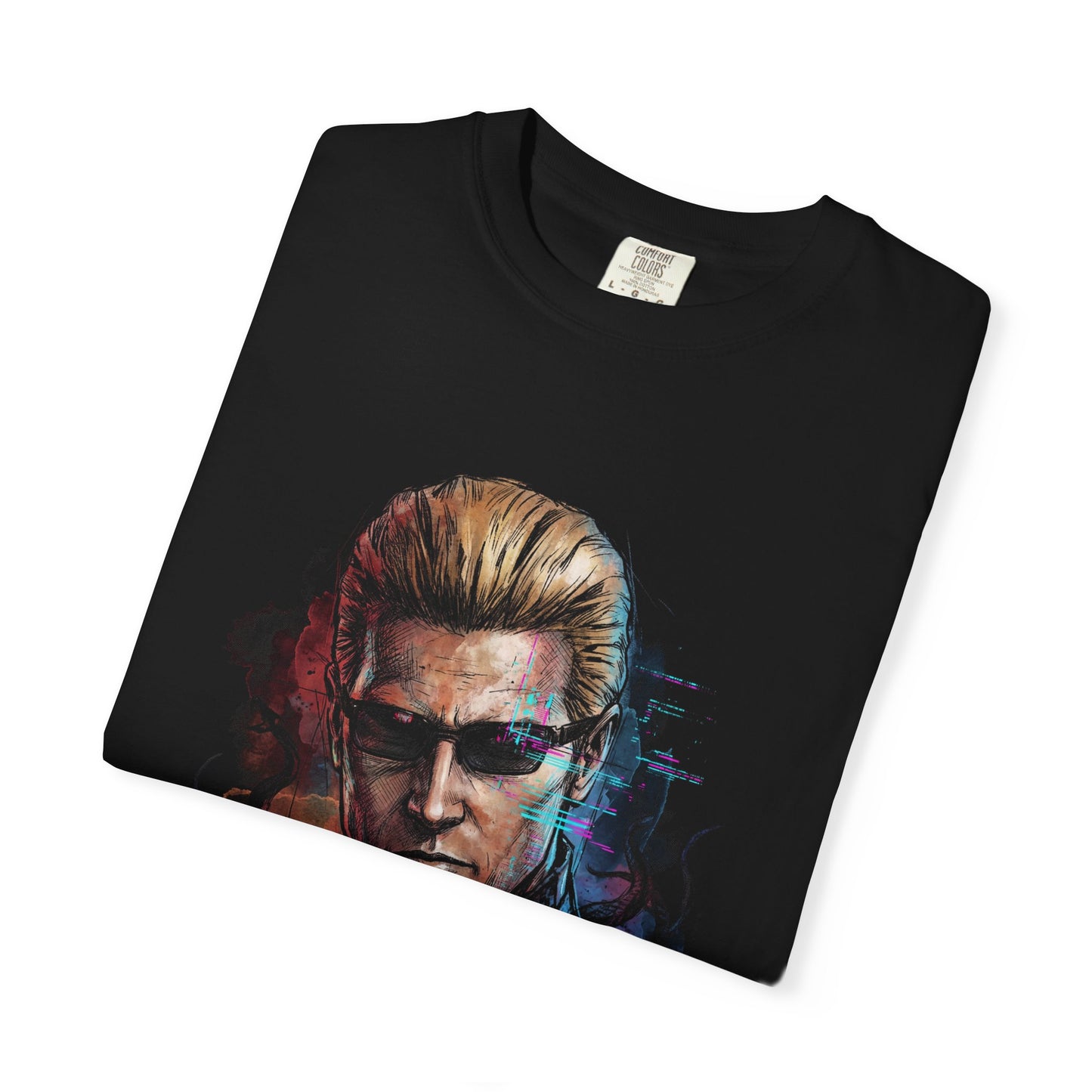 Resident Evil Albert Wesker Sunglasses Red Eyes Superhuman Design Premium T-Shirt